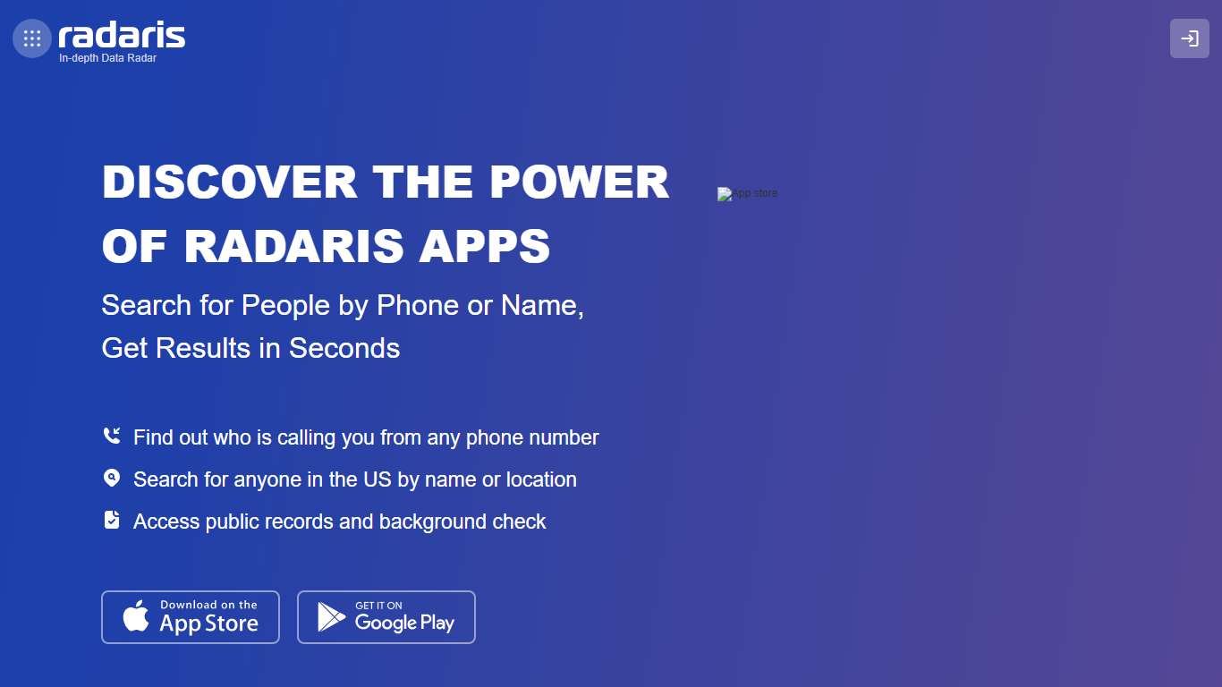 People Search App: Discover Radaris People Finder App